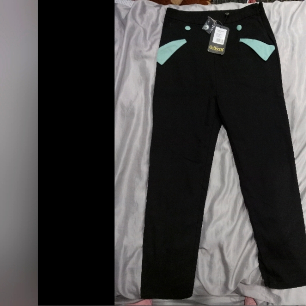 Collectif Stella Cigarette Trousers *M* nwt